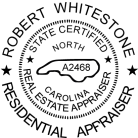 North Carolina Residential Appraiser Seal